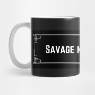 Savage not average - Gym Mug